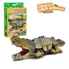 Puzzle 3D - National Geographic Animale Salbatice - Crocodil, 54 piese