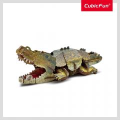 Puzzle 3D - National Geographic Animale Salbatice - Crocodil, 54 piese