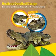 Puzzle 3D - National Geographic Animale Salbatice - Crocodil, 54 piese