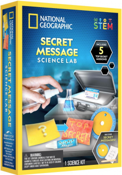 Set educativ - National Geographic - Laboratorul mesajelor secrete stiinta si mister