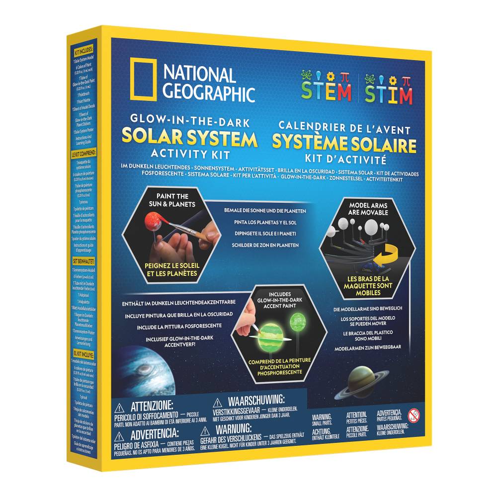 Set educativ Stem - Sistemul Solar - National Geographic