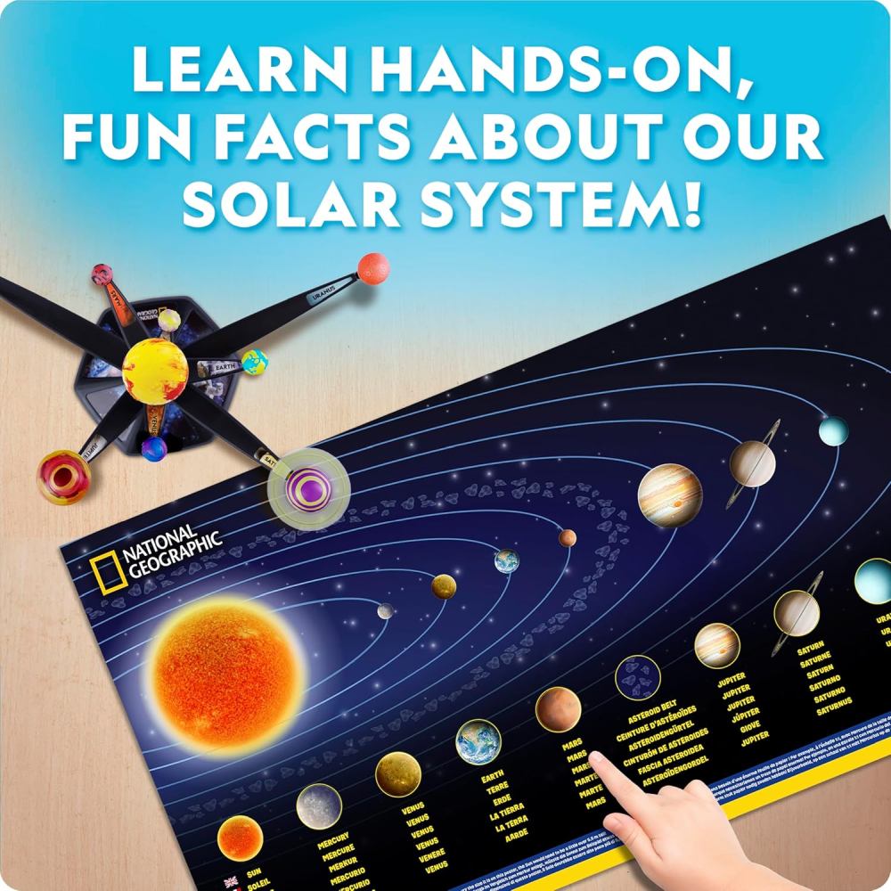 Set educativ Stem - Sistemul Solar - National Geographic