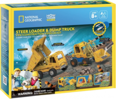 Joc educativ - National Geographic - Mini Incarcator si Basculanta