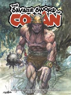 Coperta cărții Savage Sword Of Conan