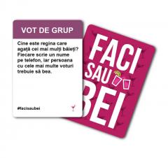 Joc de carti - Faci sau Bei - Seara fetelor
