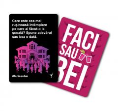 Joc de carti - Faci sau Bei - Seara fetelor