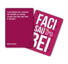 Joc de carti - Faci sau Bei - Seara fetelor