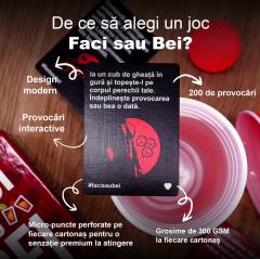 Joc de carti - Faci sau bei - Cupluri