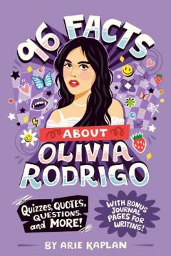 Coperta cărții 96 Facts About Olivia Rodrigo