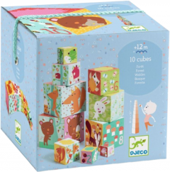 Jucarii pentru bebelusi - Turn de construit - Padure