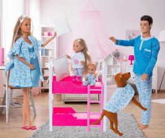 Set joaca - Petrecere In Pijamale. Bine ai venit in familie