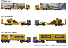 Camion metalic - Volvo Constructions, mai multe modele