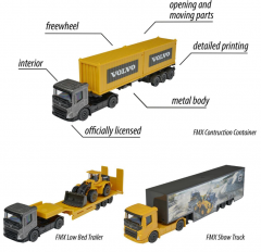 Camion metalic - Volvo Constructions, mai multe modele