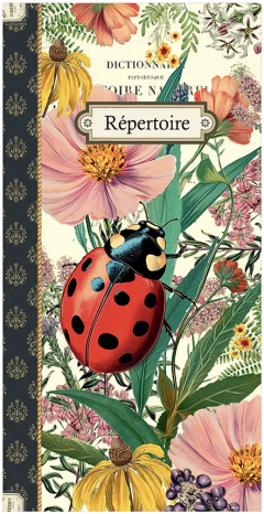 Carnet - Adress Book - Lady Bug, 10x21cm