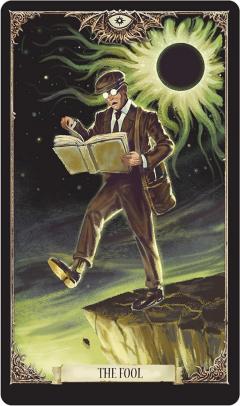 Necronomicon Tiny Tarot Deck and Guidebook