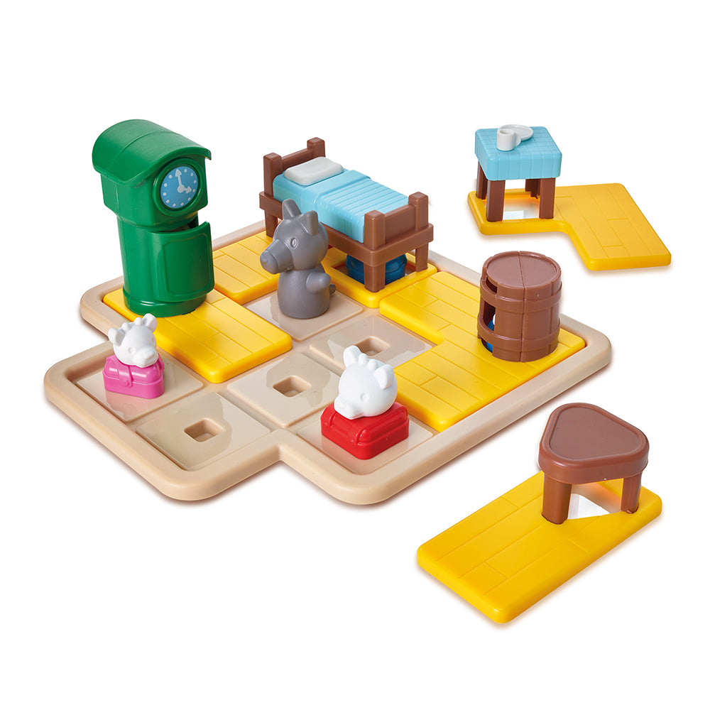 Joc de logica - The Wolf & The 7 Goats Deluxe, RO - Smart Games