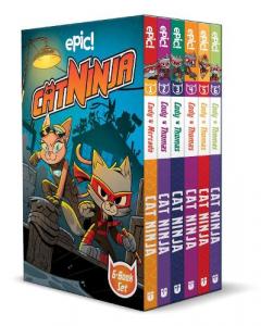Coperta cărții Cat Ninja Box Set Books 1–6