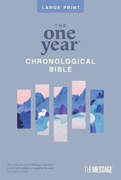 One Year Chronological Bible The Message, Large Print