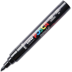 Marker - Varf pensula - Negru