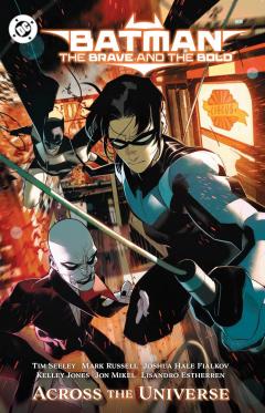 Coperta cărții Batman the Brave and the Bold: Across the Universe