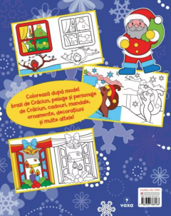 Coloram de Craciun. Peisaj de iarna