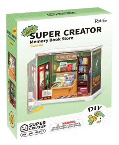 Puzzle 3D 44 piese - Minicasuta Memory Book Store