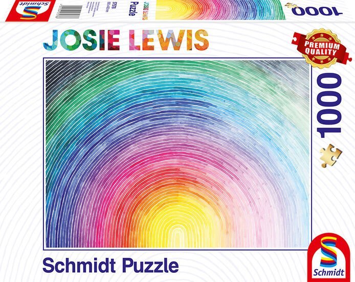 Puzzle 1000 piese - Josie Lewis - Curcubeu - Schmidt