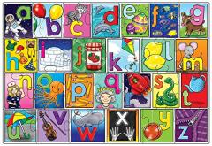 Puzzle de podea in limba engleza invata alfabetul - Big Alphabet