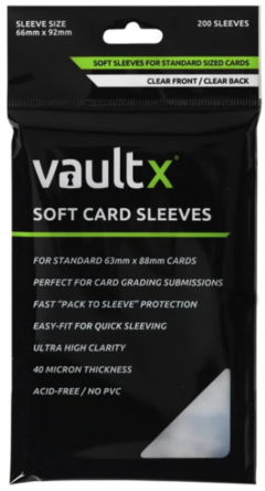 Set 200 folii protectie cartonase - Soft Card Vault X