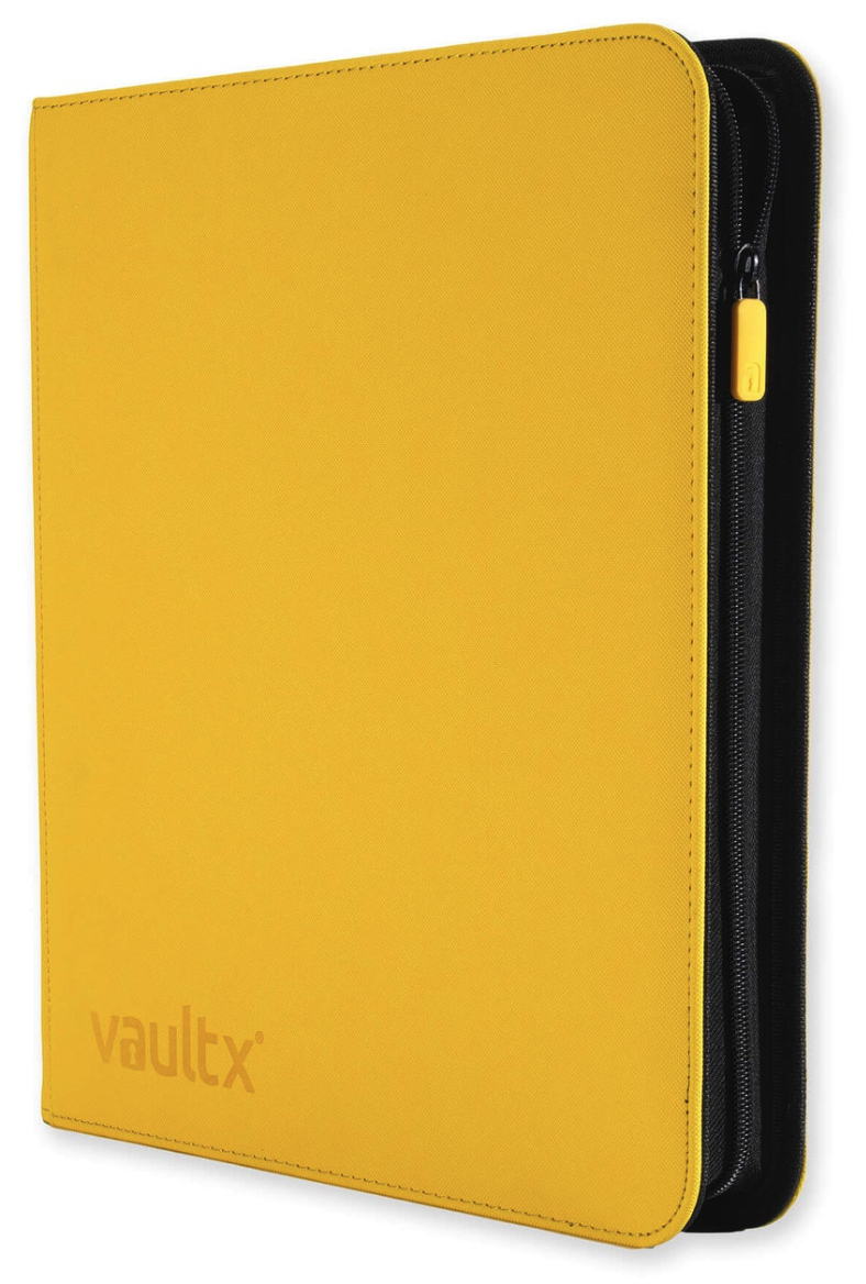 Binder TCG - 12-Pocket Exo-Tec - Vault X (Yellow) - Vault X