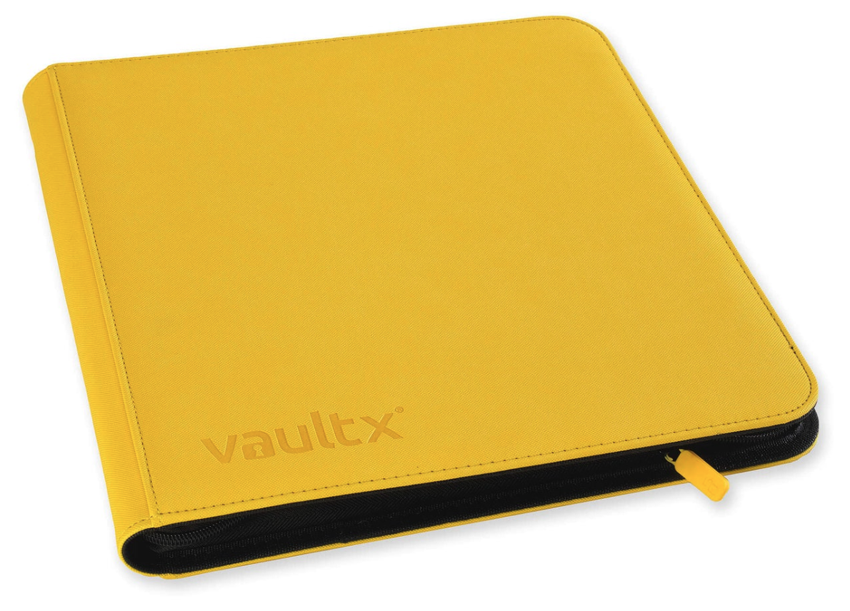 Binder TCG - 12-Pocket Exo-Tec - Vault X (Yellow) - Vault X