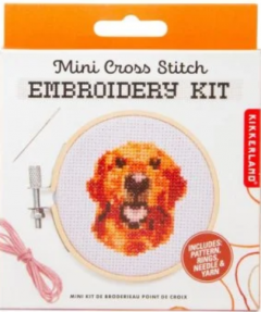 Kit de cusut - Dog Mini Cross Embroidery