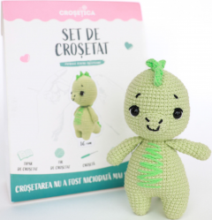 Set de crosetat - Dinozaur