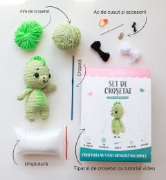 Set de crosetat - Dinozaur