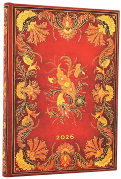 Agenda 2026 - Paperblanks - Fiammetta - Midi 12-Month Horizontal Hardcover Flexi
