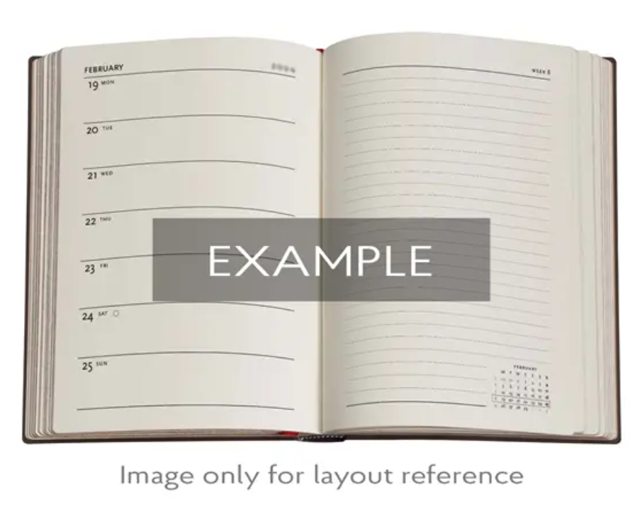 Paperblanks 2025 Weekly Planner Michelangelo, Handwriting Embellished … - Kalender bei