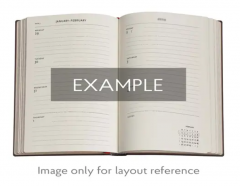 Agenda 2026 - Paperblanks - Wildflower Song - Ultra 12-Month Horizontal Hardcover Flexi