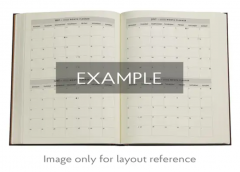 Agenda 2026 - Paperblanks - Wildflower Song - Ultra 12-Month Horizontal Hardcover Flexi