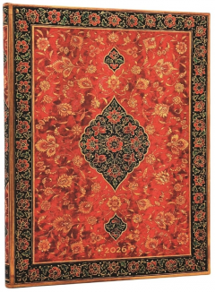 Agenda 2026 - Paperblanks - Layla (Persian Poetry) - Ultra 12-Month Verso Hardcover Flexi