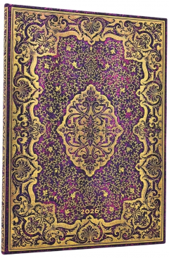 Agenda 2026 - Paperblanks - Picaresque - Grande Vertical Hardcover Flexi