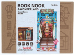 Book Nook. Puzzle 3D 196 piese - Wonderland Street Scene