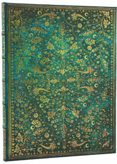Jurnal - Emerald Flowers - Ultra, Unlined, Hardcover