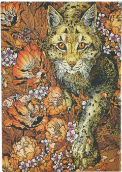 Jurnal - Lynx - Midi, Lined, Hardcover