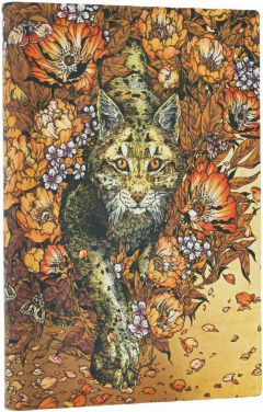 Carnet - Erica Williams Art - Lynx Rising - Midi, Softcover, Unlined, Elastic Band