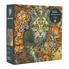 Puzzle 500 piese - Lynx Rising