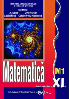 Coperta cărții Matematica M1 - Manual clasa a XI-a