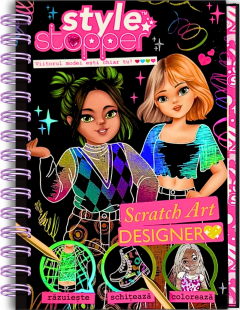 Coperta cărții Scratch Art Designer