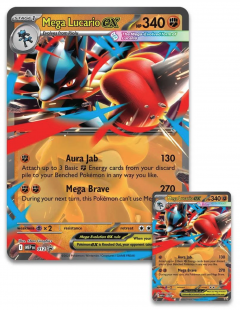 Pokemon TCG - Mega Lucario ex Figure Collection
