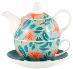 Ceainic cu ceasca - Tea for one - Fleurs de Cerisier