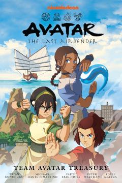 Coperta cărții Avatar: The Last Airbender -Team Avatar Treasury  Omnibus